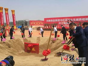 邢台临西县百万头生猪养殖基地项目奠基